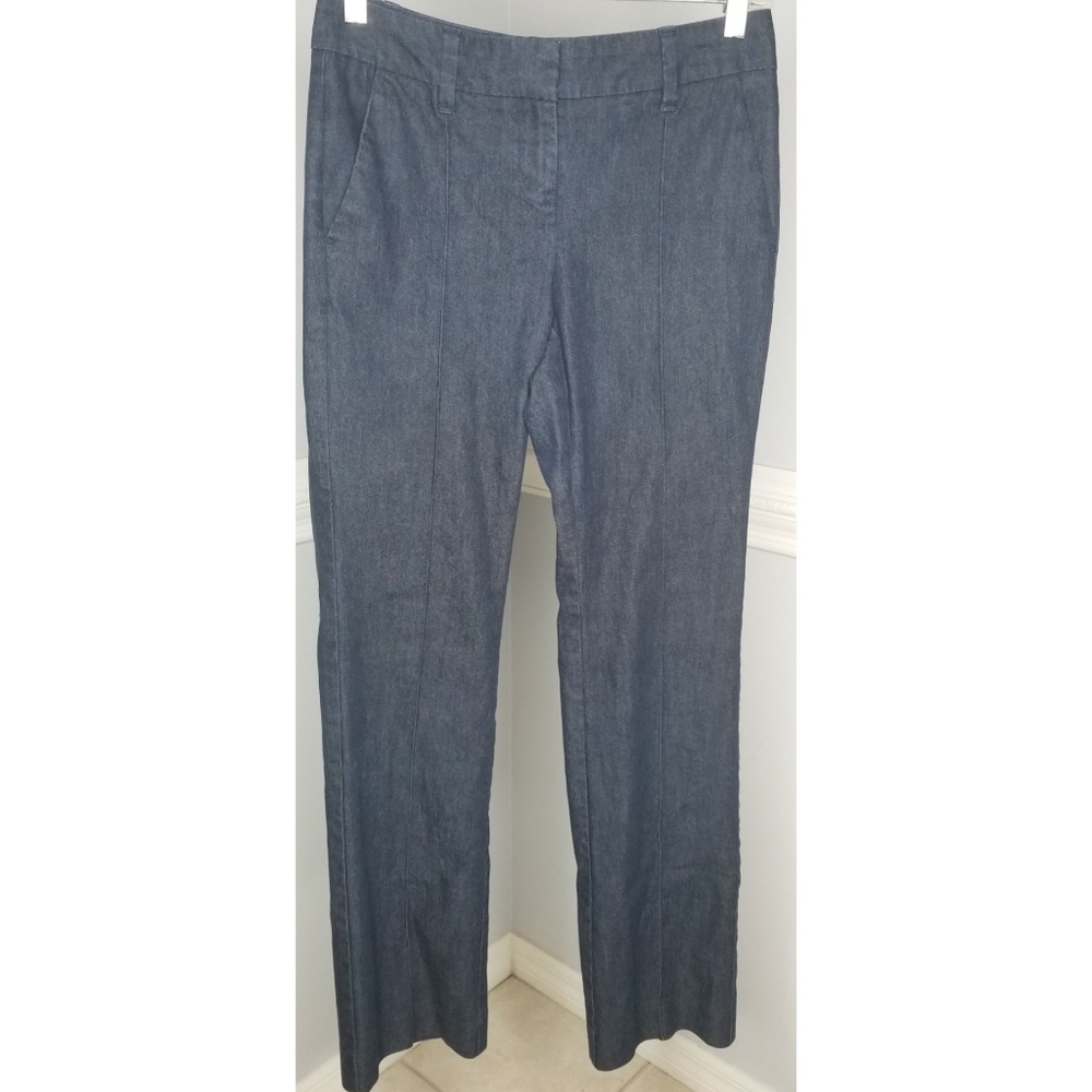 White House Black market dark wash slim leg jeans